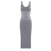 Ultimate Sculpt Midikleid - Grau